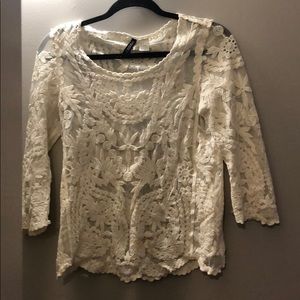 A lace top feom h&m